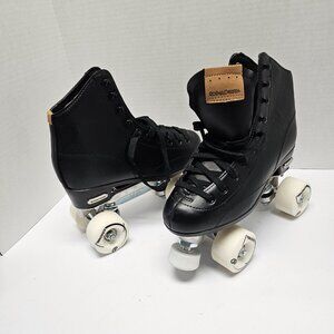RD Black Mens Black Roller Derby Skates 5070-8033 24620 Size 7